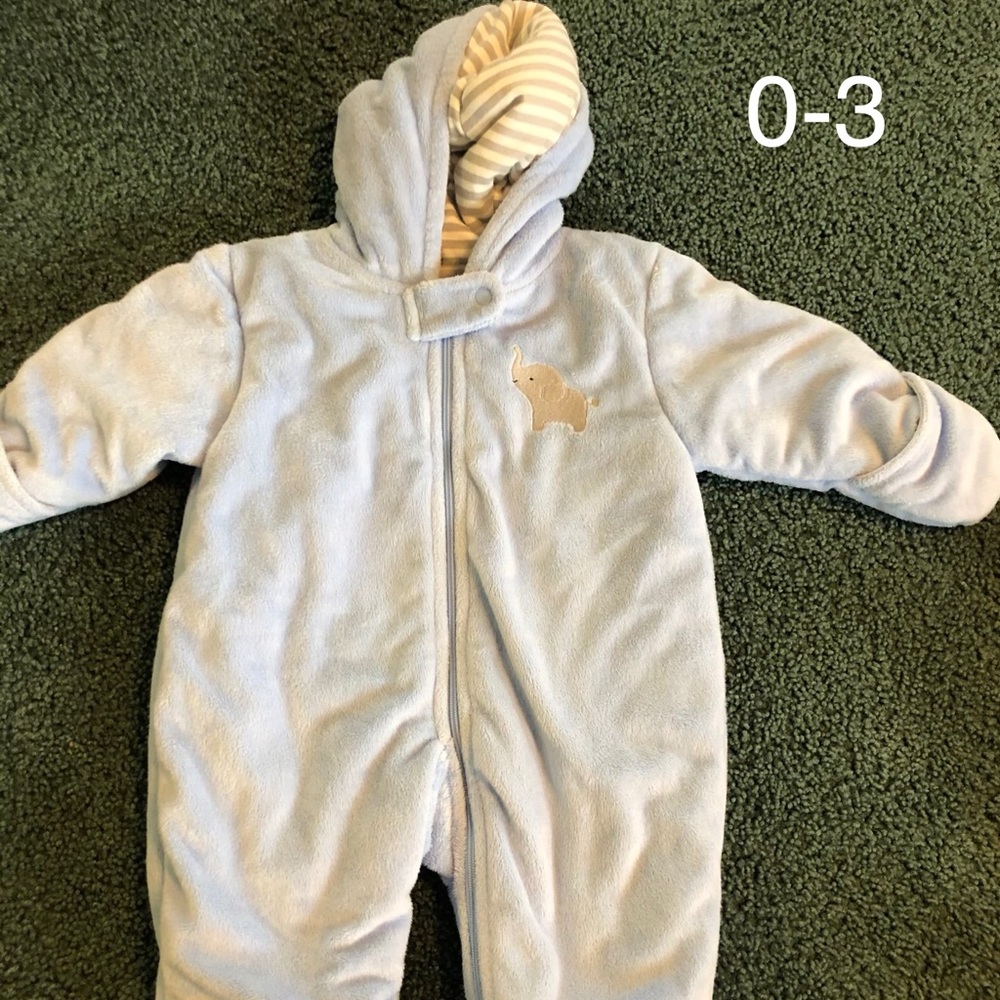 Baby snowsuit/bunting